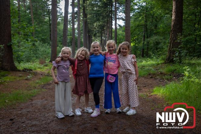 Na valse start toch een prachtige wandelavond, bijna 500 deelnemers genieten in de bossen van ’t Harde - &copy; NWVFoto.nl