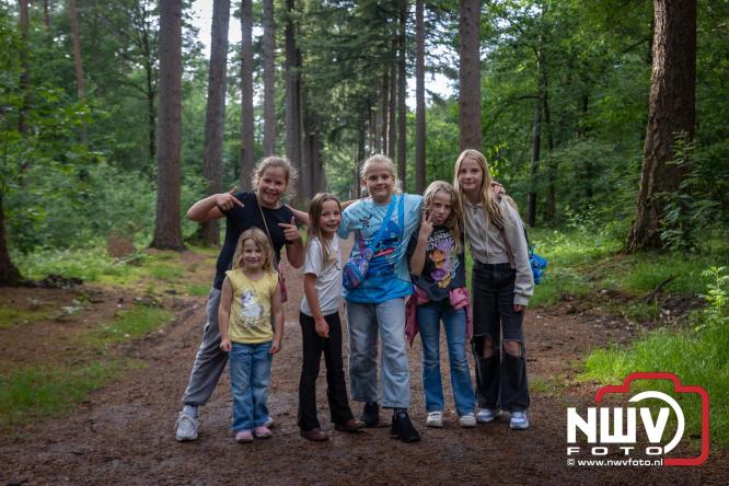 Na valse start toch een prachtige wandelavond, bijna 500 deelnemers genieten in de bossen van ’t Harde - &copy; NWVFoto.nl