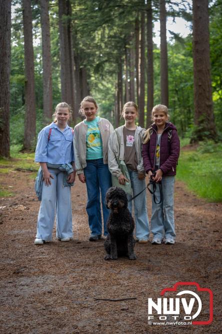 Na valse start toch een prachtige wandelavond, bijna 500 deelnemers genieten in de bossen van ’t Harde - &copy; NWVFoto.nl