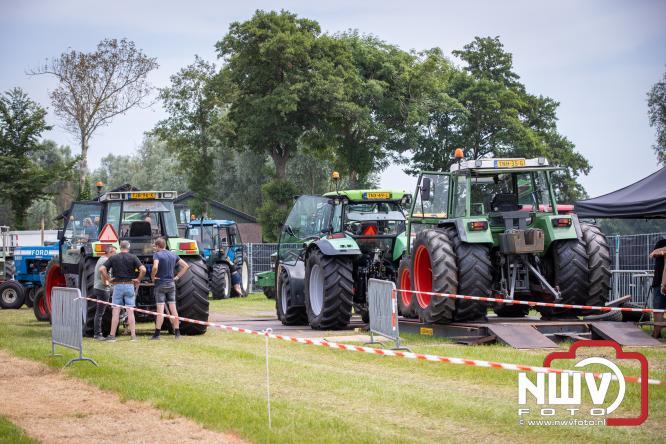 Boerentrekkertrek in Hulshorst trok veel publiek ondanks tropische hitte. - &copy; NWVFoto.nl
