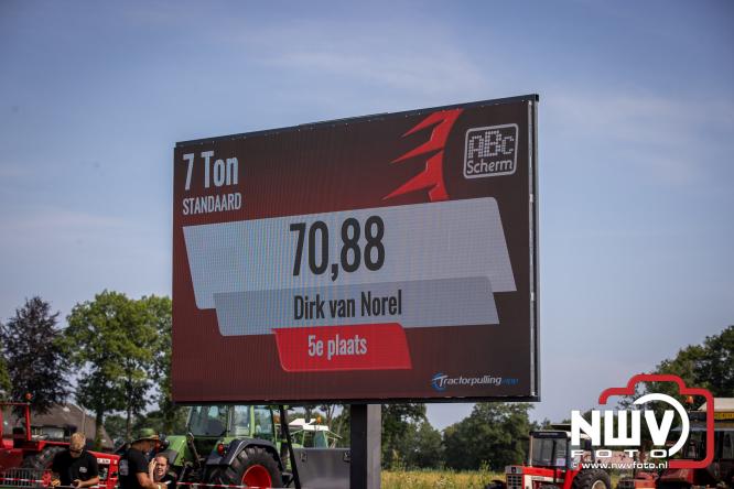 Boerentrekkertrek in Hulshorst trok veel publiek ondanks tropische hitte. - &copy; NWVFoto.nl