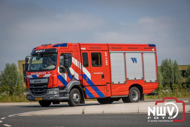 Geslaagde TruckRun Noordwest Veluwe met 111 vrachtwagens door Oldebroek en Elburg. - &copy; NWVFoto.nl