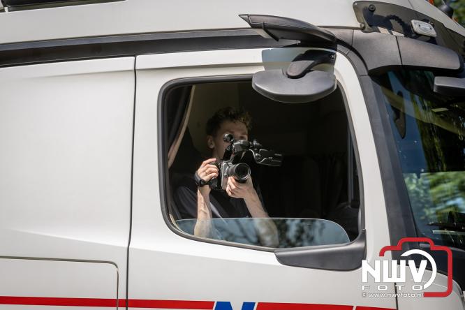 Geslaagde TruckRun Noordwest Veluwe met 111 vrachtwagens door Oldebroek en Elburg. - &copy; NWVFoto.nl