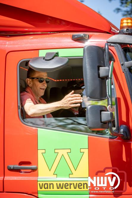 Geslaagde TruckRun Noordwest Veluwe met 111 vrachtwagens door Oldebroek en Elburg. - &copy; NWVFoto.nl