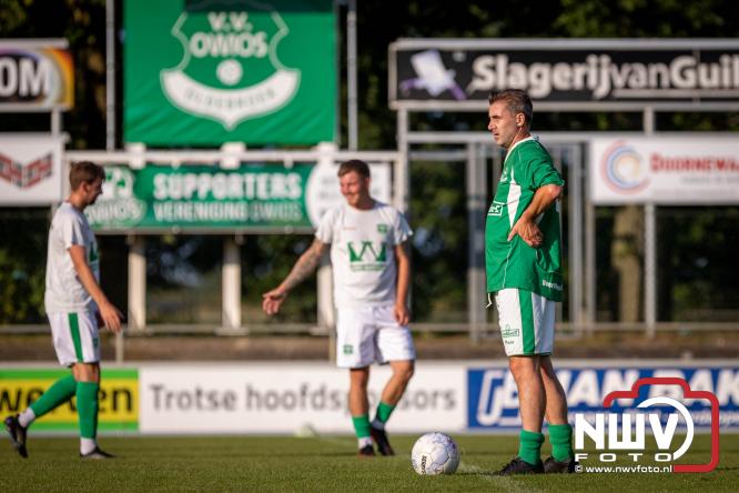 Afscheidswedstrijd Arjan Boon sluit indrukwekkende voetbalcarrière bij OWIOS af. - &copy; NWVFoto.nl
