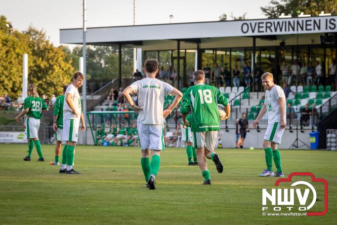 Afscheidswedstrijd Arjan Boon sluit indrukwekkende voetbalcarrière bij OWIOS af. - &copy; NWVFoto.nl
