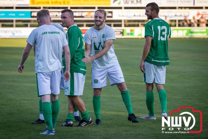 Afscheidswedstrijd Arjan Boon sluit indrukwekkende voetbalcarrière bij OWIOS af. - &copy; NWVFoto.nl