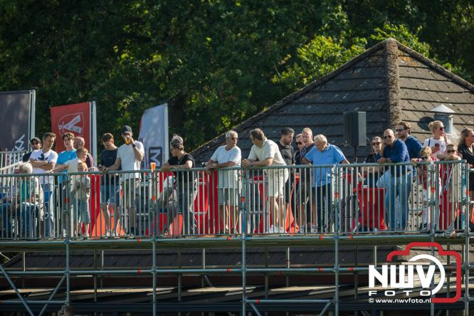 3500 toeschouwers genieten in Hulshorst van de wedstrijd AEK Lanarca tegen AFC Ajax. - &copy; NWVFoto.nl