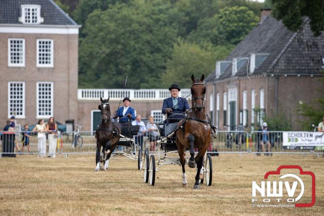 Landgoed Zwaluwenburg 't Harde vormt decor voor Fokdag en Concours van Warmbloedpaarden fokvereniging Oldebroek e.o. - &copy; NWVFoto.nl