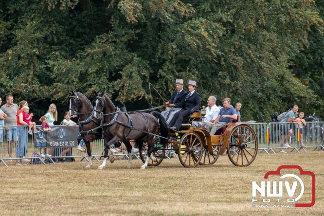 Landgoed Zwaluwenburg 't Harde vormt decor voor Fokdag en Concours van Warmbloedpaarden fokvereniging Oldebroek e.o. - &copy; NWVFoto.nl