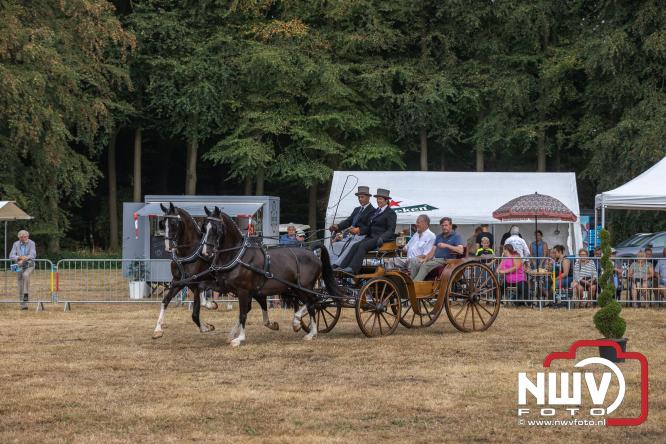 Landgoed Zwaluwenburg 't Harde vormt decor voor Fokdag en Concours van Warmbloedpaarden fokvereniging Oldebroek e.o. - &copy; NWVFoto.nl