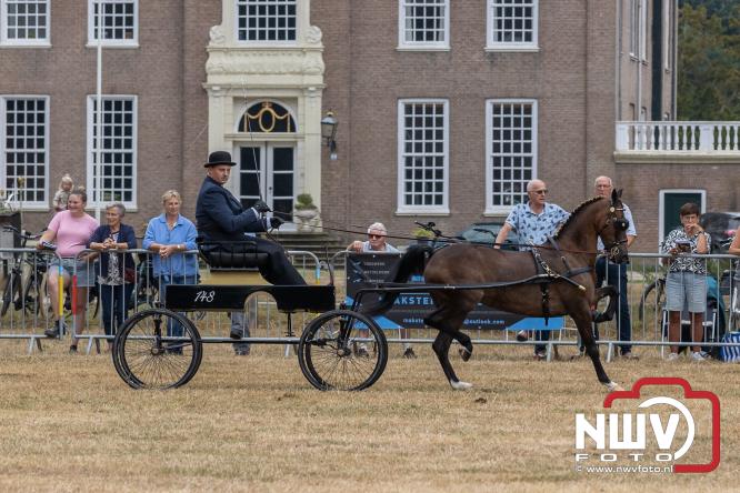 Landgoed Zwaluwenburg 't Harde vormt decor voor Fokdag en Concours van Warmbloedpaarden fokvereniging Oldebroek e.o. - &copy; NWVFoto.nl