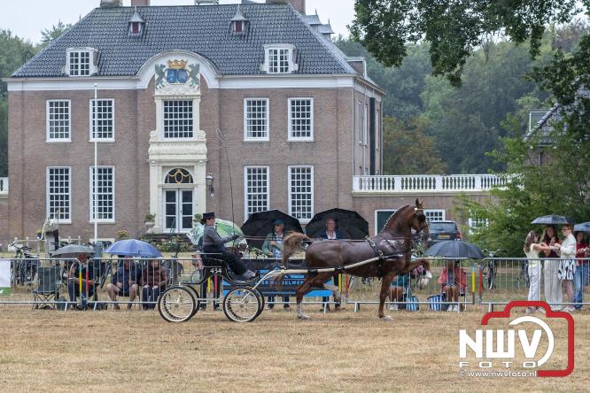 Landgoed Zwaluwenburg 't Harde vormt decor voor Fokdag en Concours van Warmbloedpaarden fokvereniging Oldebroek e.o. - &copy; NWVFoto.nl