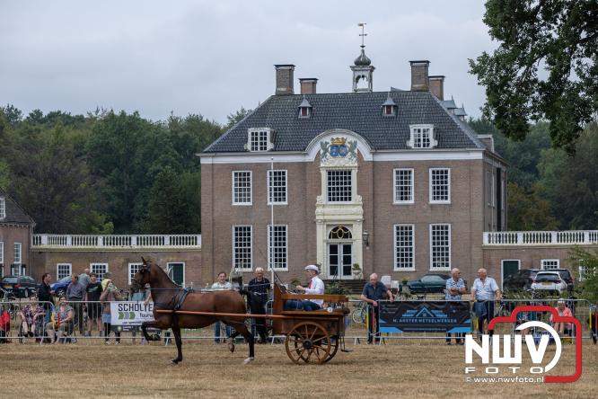Landgoed Zwaluwenburg 't Harde vormt decor voor Fokdag en Concours van Warmbloedpaarden fokvereniging Oldebroek e.o. - &copy; NWVFoto.nl