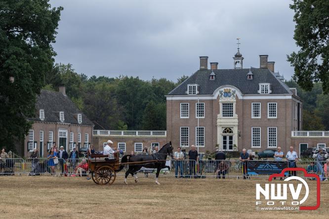 Landgoed Zwaluwenburg 't Harde vormt decor voor Fokdag en Concours van Warmbloedpaarden fokvereniging Oldebroek e.o. - &copy; NWVFoto.nl