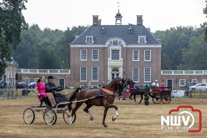 Landgoed Zwaluwenburg 't Harde vormt decor voor Fokdag en Concours van Warmbloedpaarden fokvereniging Oldebroek e.o. - &copy; NWVFoto.nl