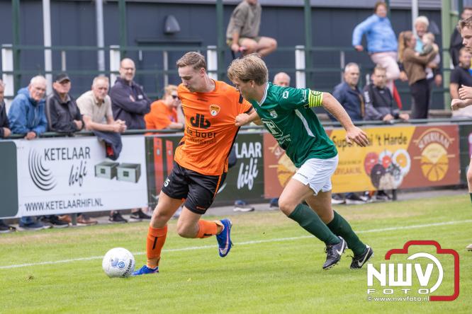 SV ’t Harde was in de VeluweCup 2026 duidelijk de sterkste tegen DSV’61. Met een overtuigende 3-0 overwinning trok ’t Harde de wedstrijd naar zich toe. - &copy; NWVFoto.nl