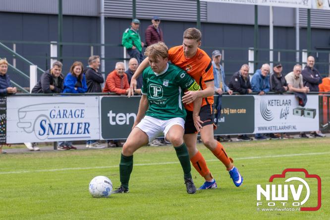 SV ’t Harde was in de VeluweCup 2026 duidelijk de sterkste tegen DSV’61. Met een overtuigende 3-0 overwinning trok ’t Harde de wedstrijd naar zich toe. - &copy; NWVFoto.nl