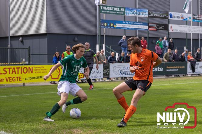 SV ’t Harde was in de VeluweCup 2026 duidelijk de sterkste tegen DSV’61. Met een overtuigende 3-0 overwinning trok ’t Harde de wedstrijd naar zich toe. - &copy; NWVFoto.nl