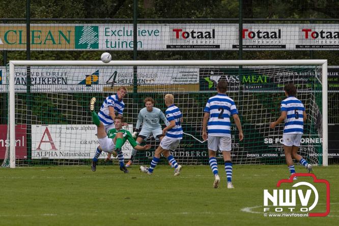 Een gelijkspel was naar 90 min de stand bij Owios tegen Esc in de VeluweCup, vanaf de 11 meter werd het 3-2. - &copy; NWVFoto.nl