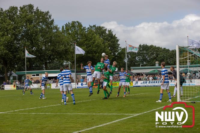 Een gelijkspel was naar 90 min de stand bij Owios tegen Esc in de VeluweCup, vanaf de 11 meter werd het 3-2. - &copy; NWVFoto.nl