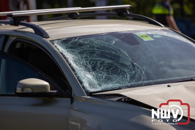 Bromfietser zwaargewond bij ongeval oversteekplaats Oost Ravenweg, Tongerenseweg N309, Koekenbergweg Epe. - &copy; NWVFoto.nl
