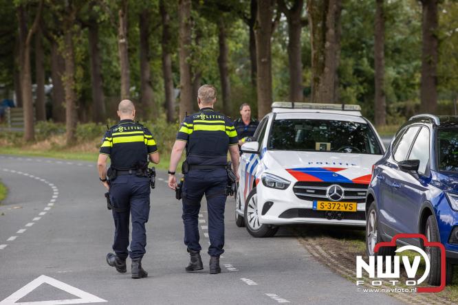 Bromfietser zwaargewond bij ongeval oversteekplaats Oost Ravenweg, Tongerenseweg N309, Koekenbergweg Epe. - &copy; NWVFoto.nl