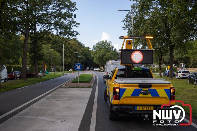 Bromfietser zwaargewond bij ongeval oversteekplaats Oost Ravenweg, Tongerenseweg N309, Koekenbergweg Epe. - &copy; NWVFoto.nl