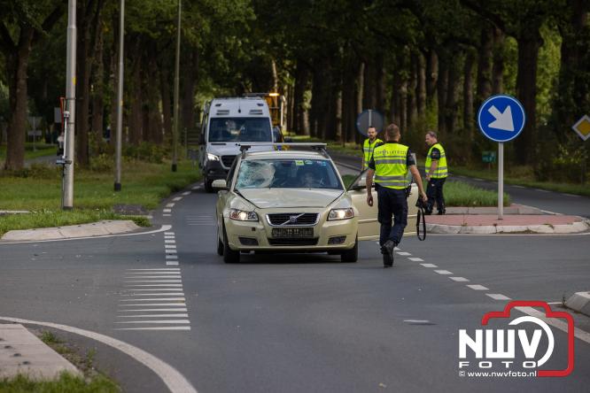 Bromfietser zwaargewond bij ongeval oversteekplaats Oost Ravenweg, Tongerenseweg N309, Koekenbergweg Epe. - &copy; NWVFoto.nl