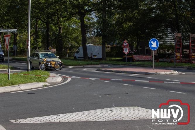 Bromfietser zwaargewond bij ongeval oversteekplaats Oost Ravenweg, Tongerenseweg N309, Koekenbergweg Epe. - &copy; NWVFoto.nl