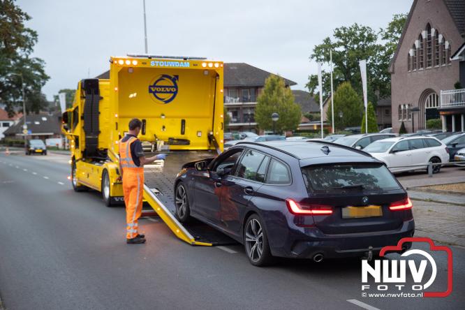 VOA onderzoek ongeval persoon op zebrapad Zuiderzeestraatweg Doornspijk. - &copy; NWVFoto.nl