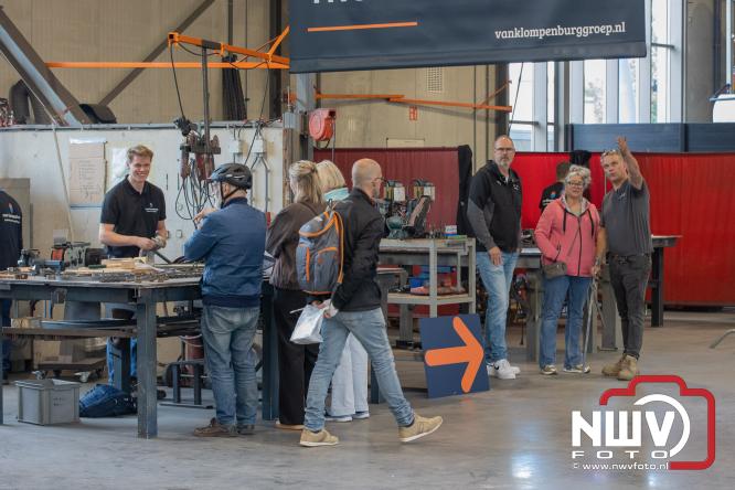 Van Klompenburg Hekwerk & Beveiliging laat vakmanschap zien tijdens open dag in Elburg. - &copy; NWVFoto.nl