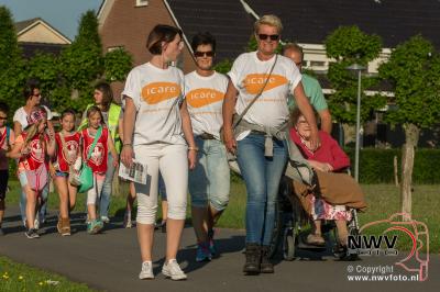 Avondwandel vierdaagse Elburg dinsdagavond. - © NWVFoto.nl