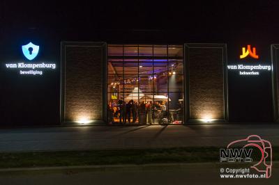 Van Klompenburg hekwerk en beveiliging verhuist naar nieuw pand in Elburg, vrijdagavond was de opening. - © NWVFoto.nl