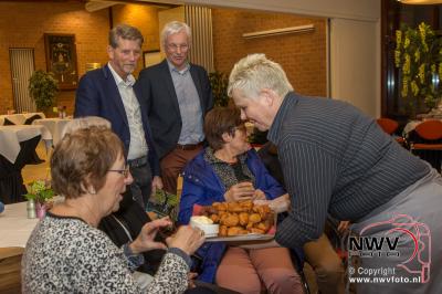 Afscheid burgemeester Frans de Lange in tHuiken Elburg. - © NWVFoto.nl