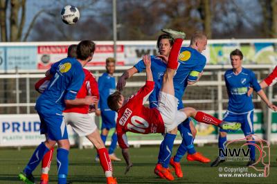 vv Hulshorst haalt de drie punten in laatste minuut binnen. - © NWVFoto.nl