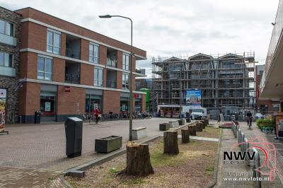 Rondje om in aanbouw zijnde centrum fase 2 't Harde.  - © NWVFoto.nl