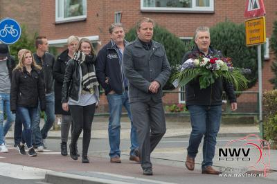 Stille tocht langs Eperweg en herdenking bij Mariposa op 't Harde.  - © NWVFoto.nl