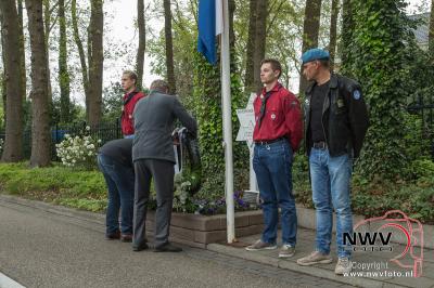 Stille tocht langs Eperweg en herdenking bij Mariposa op 't Harde.  - © NWVFoto.nl