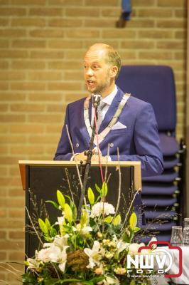 Installatie Jan Nathan Rozendaal als burgemeester van de gemeente Elburg - © NWVFoto.nl