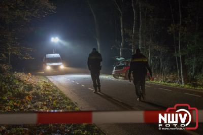 Zwaargewonde bij eenzijdig ongeval Laanzichtsweg Oldebroek. - © NWVFoto.nl