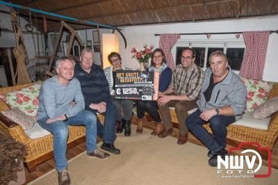 Opbrengst Stichting Muziekfeest Studio Vrij Gelderland 2018. - © NWVFoto.nl