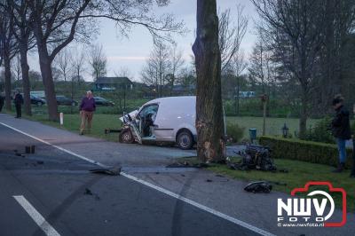 Twee gewonden bij eenzijdig ongeval Doornspijk  - © NWVFoto.nl