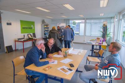 In de gemeente Elburg konden consumenten zich zaterdag laten informeren over zonnepanelen, warmtepomp, pallet kachels en meer. - © NWVFoto.nl
