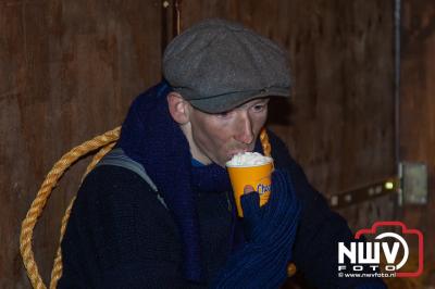 Gezellig druk tijdens winter in de vesting op vrijdagavond. - © NWVFoto.nl